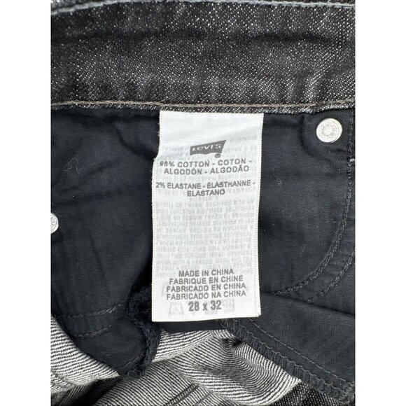 LEVI'S San Francisco Demi Curve‎ Skinny Black label Jeans Women's Size 28 X 30 - Picture 9 of 10